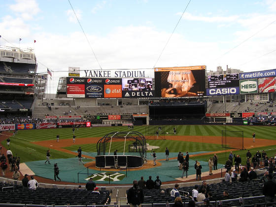 My first view of Yankee Stadium